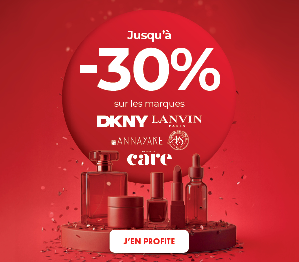 Jusqu' à -30% sur une sélection de marques
