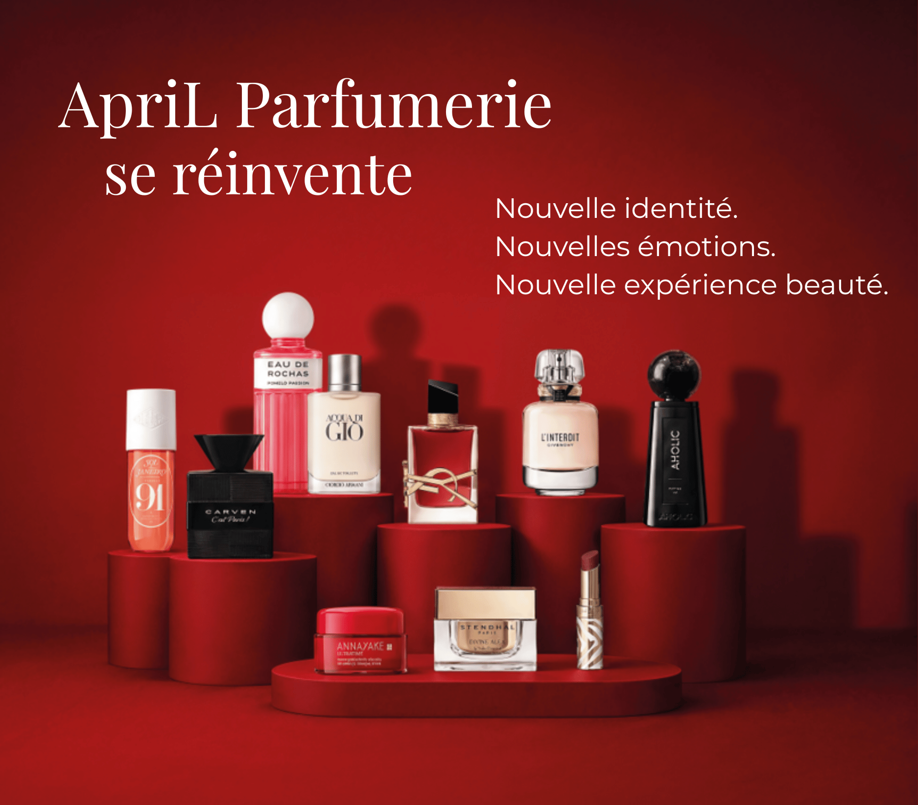 Une nouvelle identité pour ApriL Parfumerie